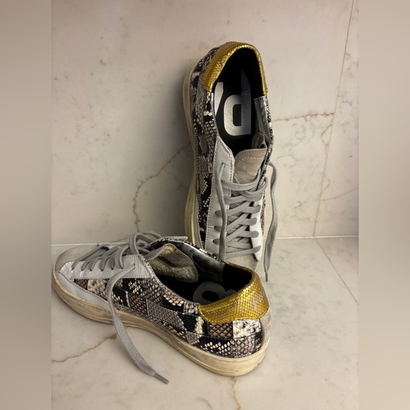 P448 Picasso Women’s Sneakers Reptile Python - Picture 3 of 16